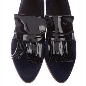 Billy Reid Kiltie Pony Hair Loafers